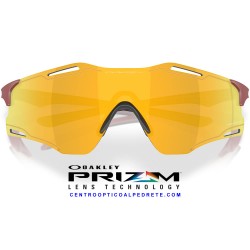 Cybr Zero Matte Iron Red / Prizm 24K (OO9512D-03)