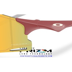 Cybr Zero Matte Iron Red / Prizm 24K (OO9512D-03)
