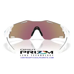 Cybr Zero Polished White / Prizm Sapphire (OO9512D-02)