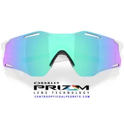 Cybr Zero Polished White / Prizm Sapphire (OO9512D-02)