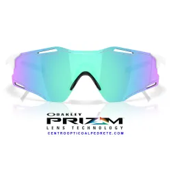 Cybr Zero Polished White / Prizm Sapphire (OO9512D-02)