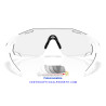 Cybr Dyno Matte White / Clear to Black Iridium Photochromic (OO9513D-01)