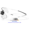 Cybr Dyno Matte White / Clear to Black Iridium Photochromic (OO9513D-01)