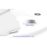 Cybr Dyno Matte White / Clear to Black Iridium Photochromic (OO9513D-01)