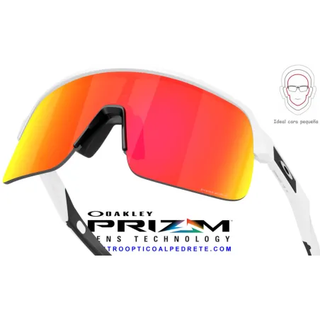 Sutro Lite S Matte White / Prizm Ruby (OO9496-02)