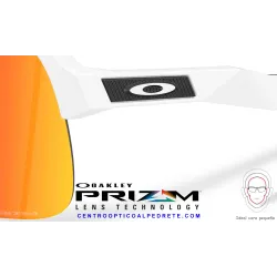Sutro Lite S Matte White / Prizm Ruby (OO9496-02)