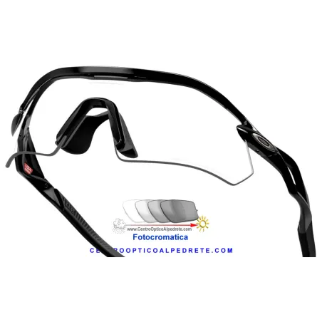 Radar Plate Polished Black / Clear to Black Iridium Photochromic (OO9495D-02)