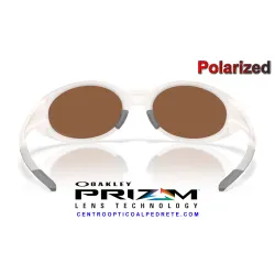 EyeJacket Matte Vapor / Prizm Tungsten Polarized (OO9438-24)