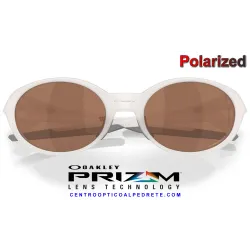 EyeJacket Matte Vapor / Prizm Tungsten Polarized (OO9438-24)