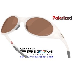 EyeJacket Matte Vapor / Prizm Tungsten Polarized (OO9438-24)
