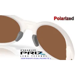 EyeJacket Matte Vapor / Prizm Tungsten Polarized (OO9438-24)