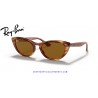 Ray-Ban Nina Stripped Havana / B-15 Brown (RB4314N 954/33)