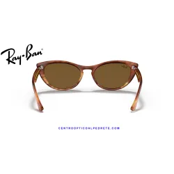 Ray-Ban Nina Stripped Havana / B-15 Brown (RB4314N 954/33)