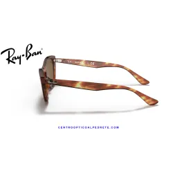 Ray-Ban Nina Stripped Havana / B-15 Brown (RB4314N 954/33)