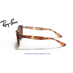 Ray-Ban Nina Stripped Havana / B-15 Brown (RB4314N 954/33)