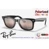 Ray-Ban WayFarer Remix Polished Black / Grey Polarized Chromance (RB2140-10859)