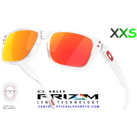 Holbrook XXS Clear / Prizm Ruby (OJ9014-03)