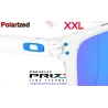 Holbrook XXL Polished Clear / Prizm Sapphire Polarized (OO9487-07)