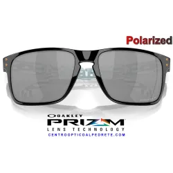 Holbrook XL Polished Black / Prizm Black Polarized (OO9417-43)