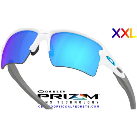 Oakley Flak 2.0 XXL Polished White / Prizm Sapphire (OO9488-02)