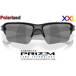 Oakley Flak 2.0 XXL Polished Black / Prizm Black Polarized (OO9488-04)
