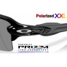Oakley Flak 2.0 XXL Polished Black / Prizm Black Polarized (OO9488-04)