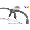 Oakley Flak 2.0 XXL Steel / Clear to Black Iridium Photochromic (OO9488-07)