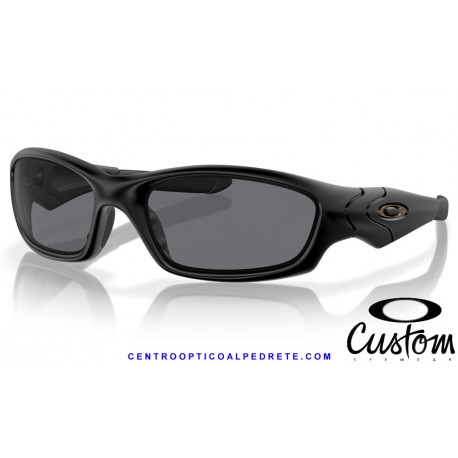 Straight Jacket Custom Matte Black / Black Iridium (OO9039/10986)