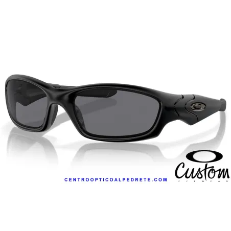 Straight Jacket Custom Matte Black / Black Iridium (OO9039/10986)