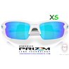 Oakley Flak 2.0 S Polished White / Prizm Sapphire (OO9211-02)