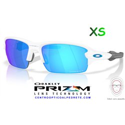 Oakley Flak 2.0 S Polished White / Prizm Sapphire (OO9211-02)