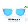 Oakley Frogskins S Polished Clear / Prizm Sapphire (OO9508-01)