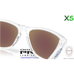 Oakley Frogskins S Polished Clear / Prizm Sapphire (OO9508-01)