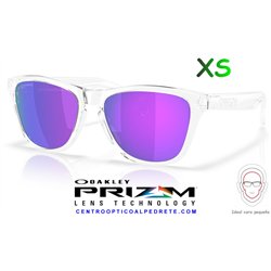 Oakley Frogskins S Polished Clear / Prizm Violet (OO9508-02)