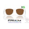 Oakley Frogskins S Polished Clear / Prizm Violet (OO9508-02)