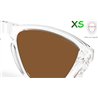 Oakley Frogskins S Polished Clear / Prizm Violet (OO9508-02)