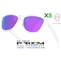 Oakley Frogskins S Polished Clear / Prizm Violet (OO9508-02)