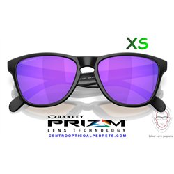 Oakley Frogskins S Matte Black / Prizm Violet (OO9508-04)