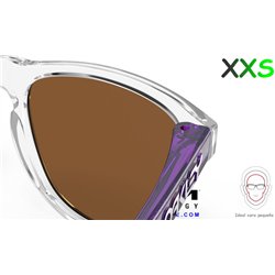 Oakley Frogskins XXS Clear / Prizm Violet (OJ9009-03)