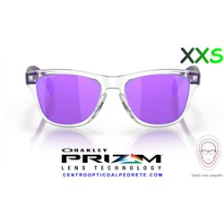 Oakley Frogskins XXS Clear / Prizm Violet (OJ9009-03)