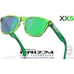 Oakley Frogskins XXS Acid Green / Prizm Jade (OJ9009-05)