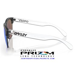 Frogskins Lite Matte Black / Prizm Sapphire (OO9374-02)