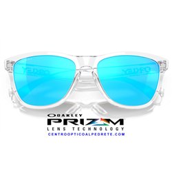 Frogskins Crystal Clear / Prizm Sapphire