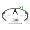 Oakley Radar EV Path Steel - Clear to Black Iridium (OO9510-08)