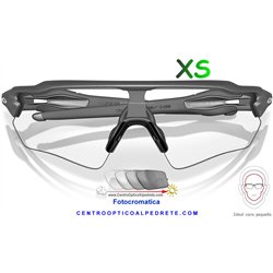 Oakley Radar EV Path Steel - Clear to Black Iridium (OO9510-08)