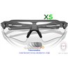 Oakley Radar EV Path Steel - Clear to Black Iridium (OO9510-08)