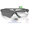 Oakley Radar EV Path Steel - Clear to Black Iridium (OO9510-08)