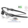 Oakley Radar EV Path Steel - Clear to Black Iridium (OO9510-08)