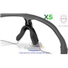 Oakley Radar EV Path Steel - Clear to Black Iridium (OO9510-08)