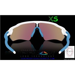 Oakley Radar EV S Polished White / Prizm Sapphire (OO9510-01)